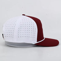 Mississippi State Bulldog Performance Rope Hat- Maroon/White - GEORGE-MARY'S