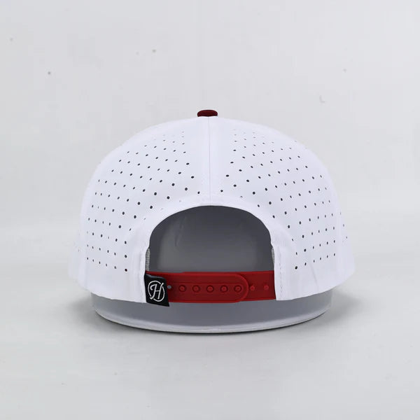 Mississippi State Bulldog Performance Rope Hat- Maroon/White - GEORGE-MARY'S