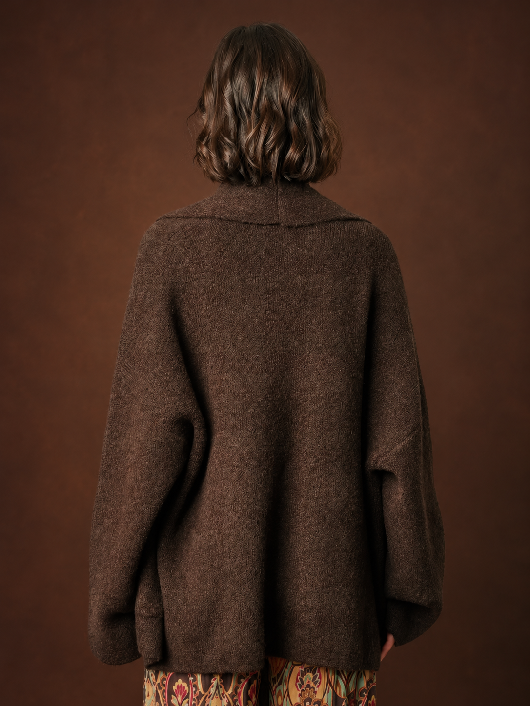 Edwards Cardigan (chocolate) - GEORGE-MARY'S