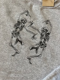 Skeleton Sweatshirt (heather grey)