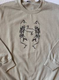 Skeleton Sweatshirt (sand)
