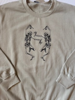 Skeleton Sweatshirt (sand)