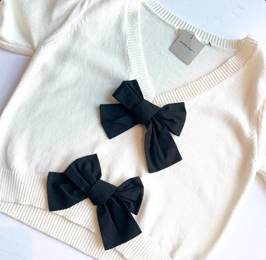 Ivory Bow Top