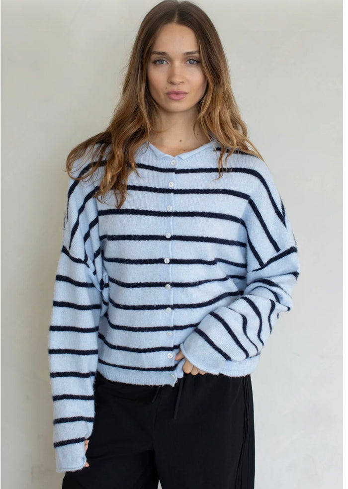 Piper Cardigan (lt blue) - GEORGE-MARY'S