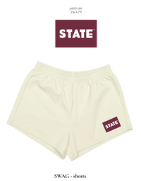 STATE Patch Shorts (cream) - GEORGE-MARY'S