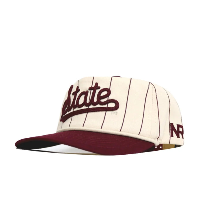 Mississippi State Pinstripe Hat - GEORGE-MARY'S