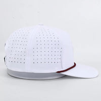 Mississippi State Performance Rope Hat- White - GEORGE-MARY'S