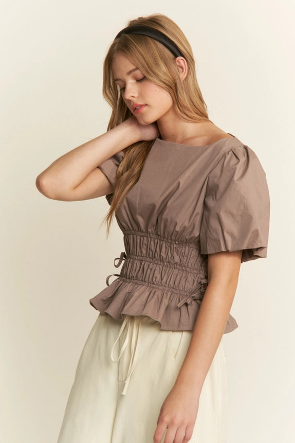 Rhea Top (khaki)