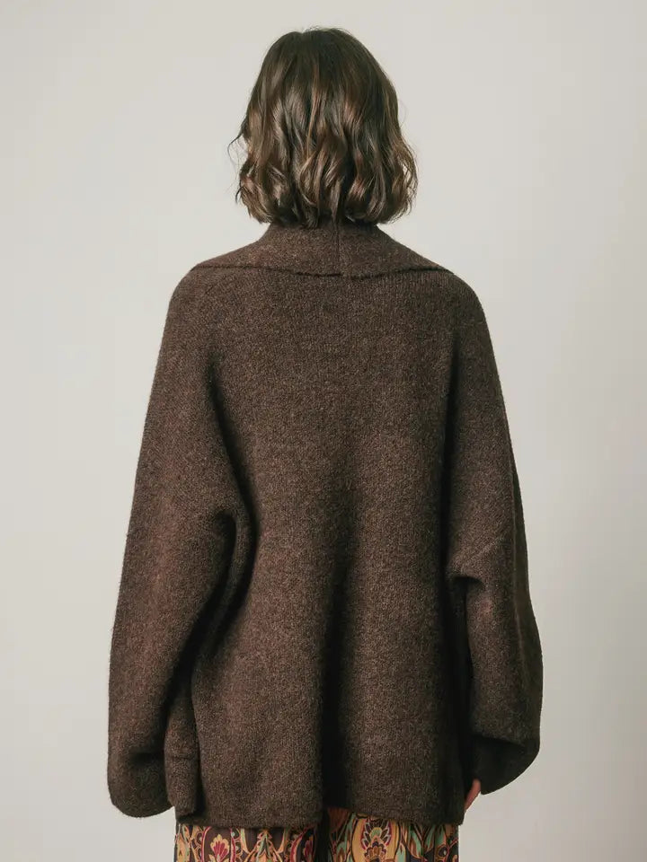 Edwards Cardigan (chocolate)