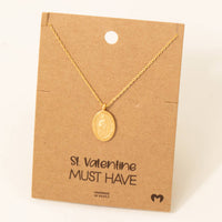 Saint Valentine Pendant Necklace - GEORGE-MARY'S