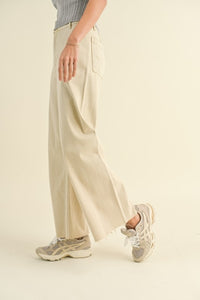 Marine Fit Wide Leg Pants (cream)