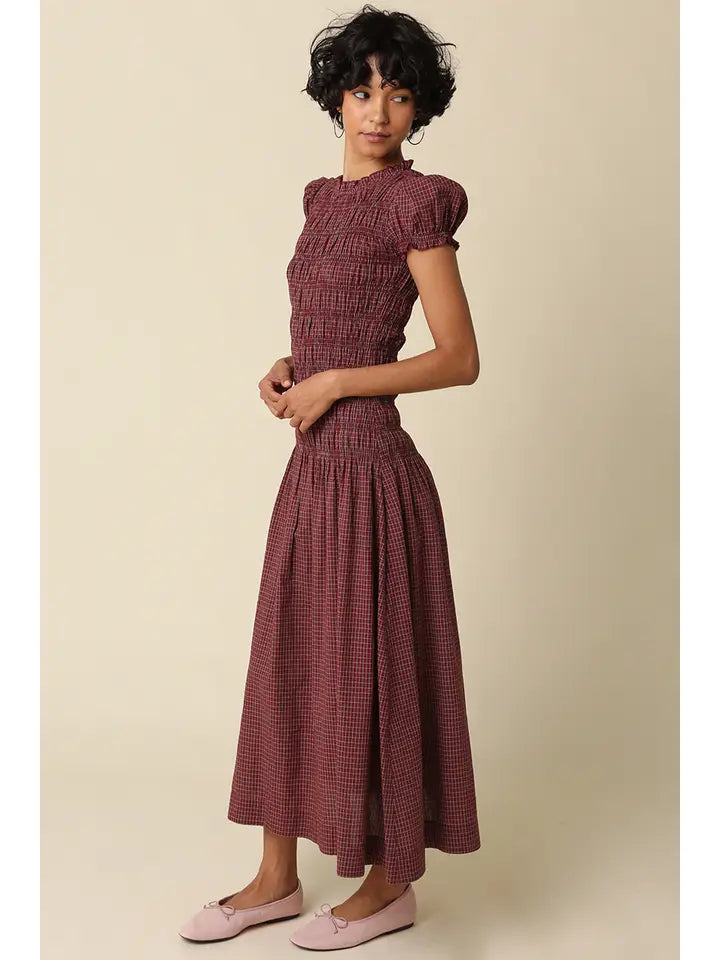 Tristan Smocked Maxi Dress - GEORGE-MARY'S
