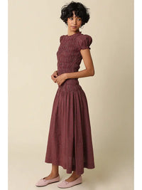Tristan Smocked Maxi Dress - GEORGE-MARY'S