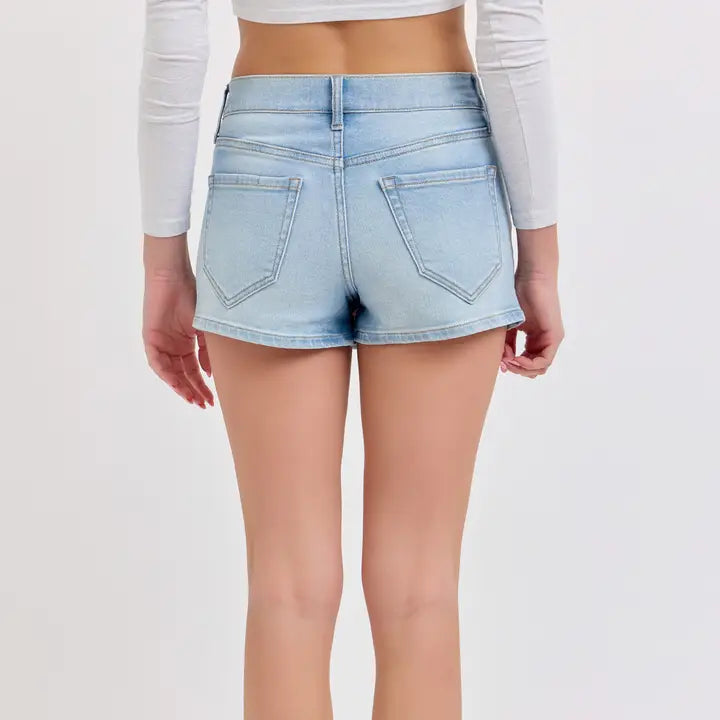 Denim Mini Skort (light)