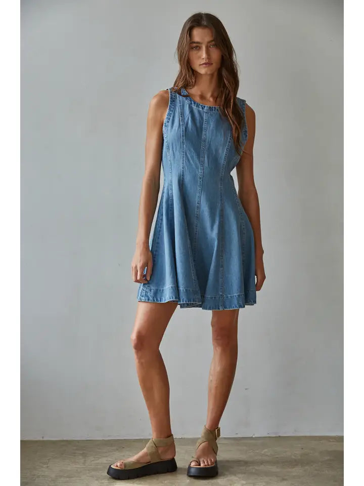 The Walker Denim Dress