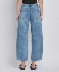 Tingle High Rise Barrel Jeans