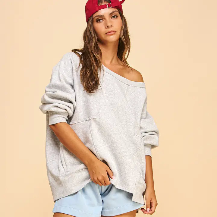 Camden Sweatshirt (heather grey)