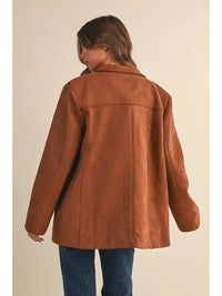 Whiskey Suede Blazer