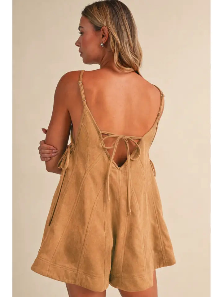 Reeves Suede Jumper (camel)