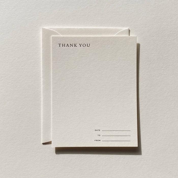 Thank You Notecard Set No. 12