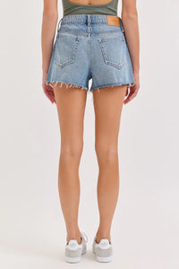 Reeves High Rise Denim Shorts - GEORGE-MARY'S