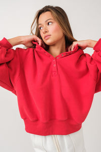 BEST SELLER College Prep Sweatshirt (cardinal red)