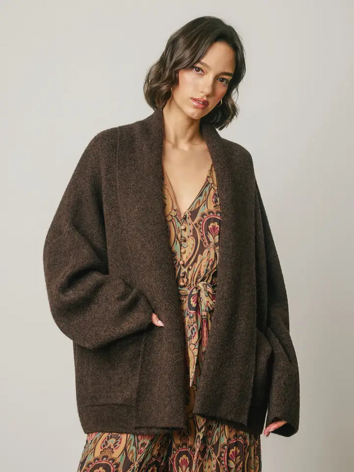 Edwards Cardigan (chocolate)