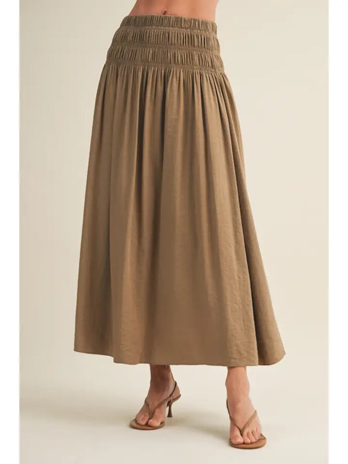 Nash Smocked Skirt - GEORGE-MARY'S