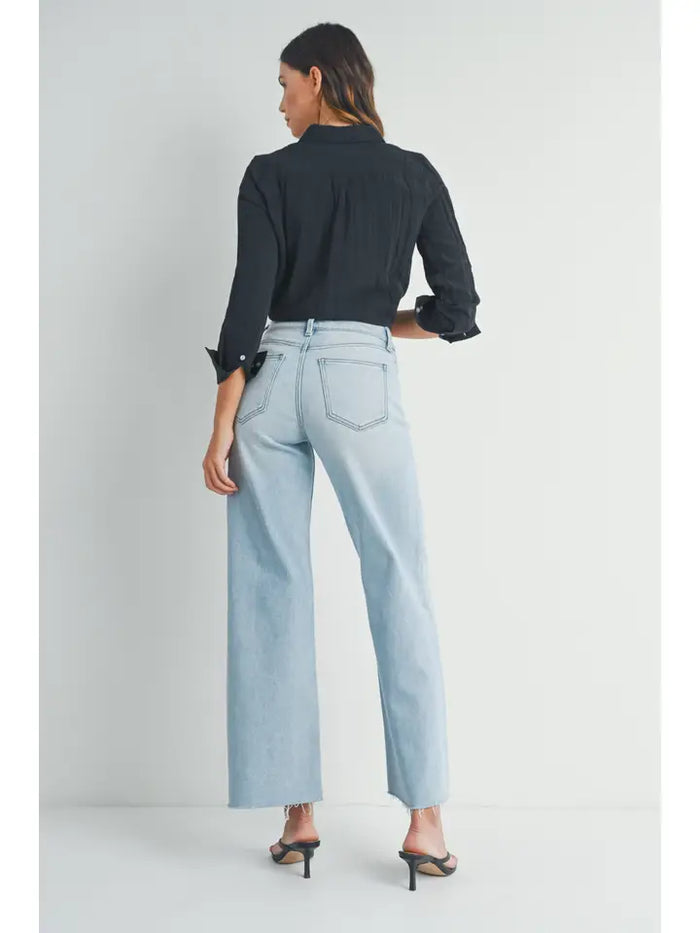 Raw Hem Jean (light)