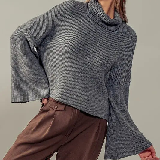 The Belmont Sweater (charcoal)