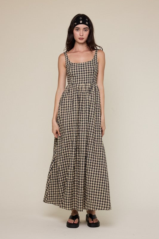 Maria Checkered Dress