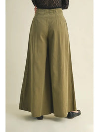 The Pintuck Pants (olive)