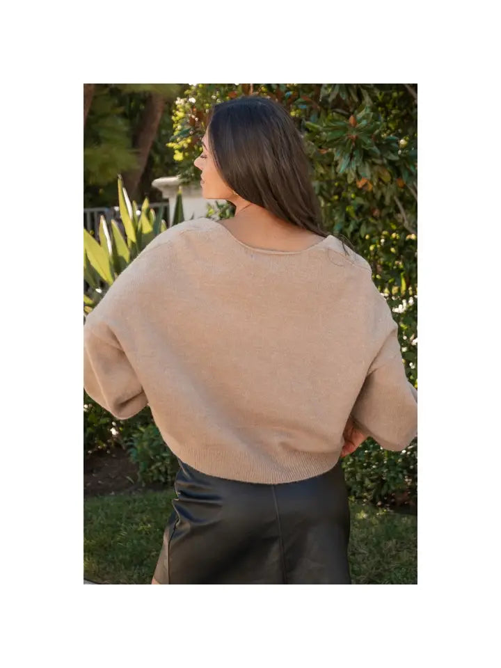 Everly Sweater (khaki)