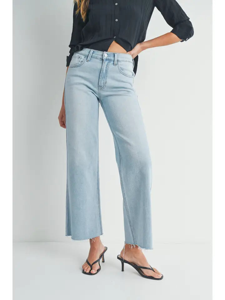 Raw Hem Jean (light)