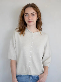 Logan Cardigan (oatmeal) - GEORGE-MARY'S