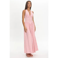 Polly Gingham Maxi Dress