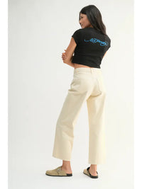 Barrel Twist Jeans (cloud) - GEORGE-MARY'S