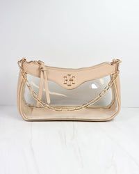 Cassidy Clear Crossbody NUDE