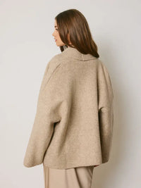 Edwards Cardigan (oatmeal) - GEORGE-MARY'S