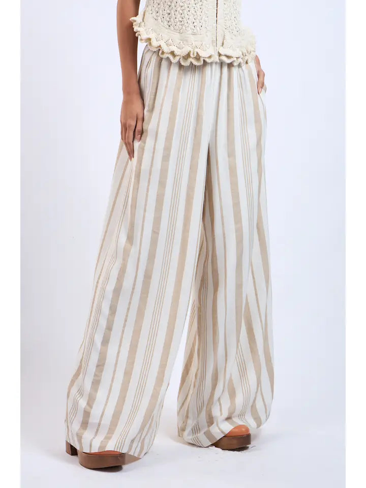 Santorini Striped Pants