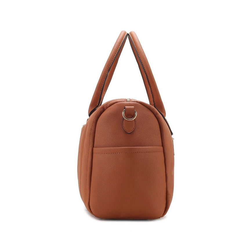 Passport Duffle Bag (brown) - GEORGE-MARY'S