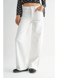 High Rise Straight Leg Jeans