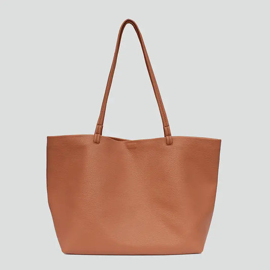 Madeline Minimalist Tote (camel)