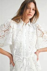 Emry Eyelet Dress