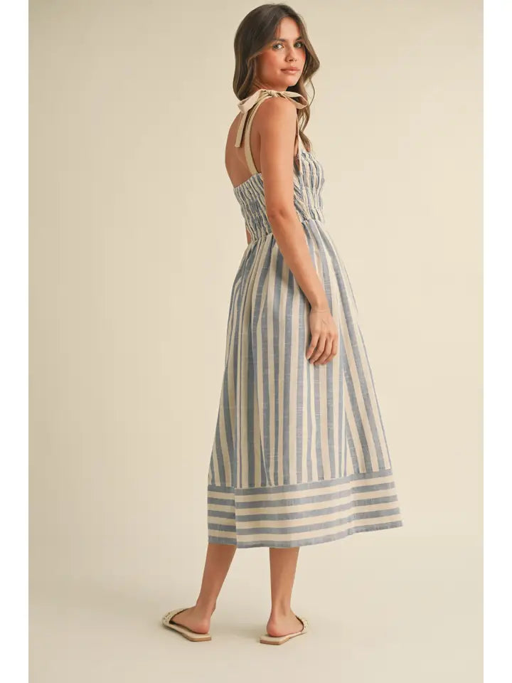 Penelope Striped Dress