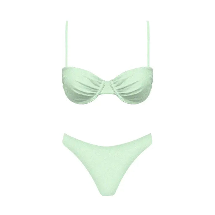 Lorenzo Bikini Top (seafoam) - GEORGE-MARY'S