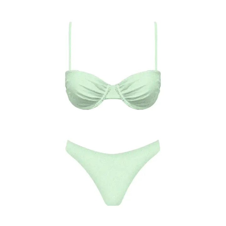 Lorenzo Bikini Bottom (seafoam) - GEORGE-MARY'S