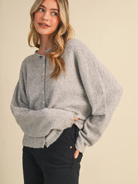 Poppy Cardigan (h. grey)