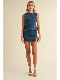 Perry Denim Skirt