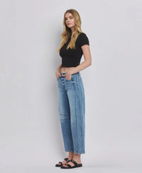Tingle High Rise Barrel Jeans